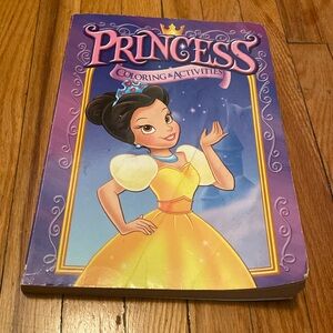 👸 PRINCESS 👑 Kids Colouring & Activity Book